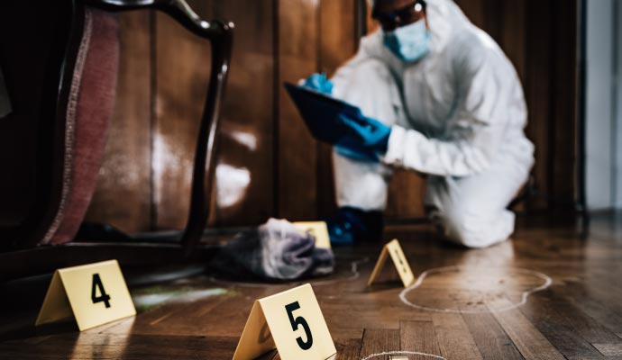 Biohazard cleanup services
