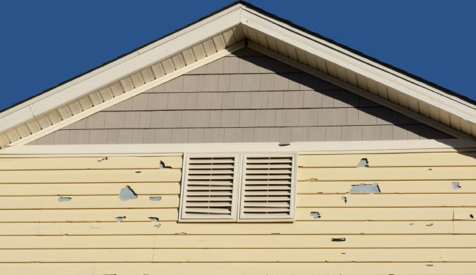 Hail damage restoration