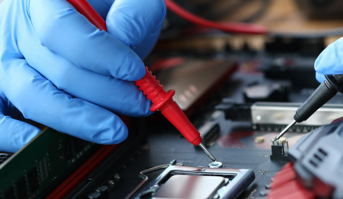 Professional electronics restoration