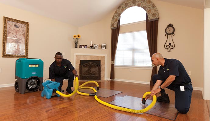 Water damage restoration equipment