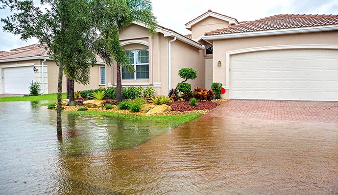 flood storm water home damage restoration