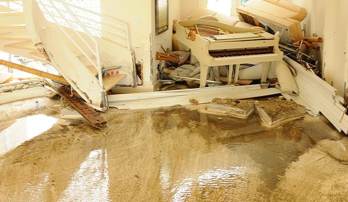 Floor Water Damage Restoration in Edison & Bridgewater, Nj