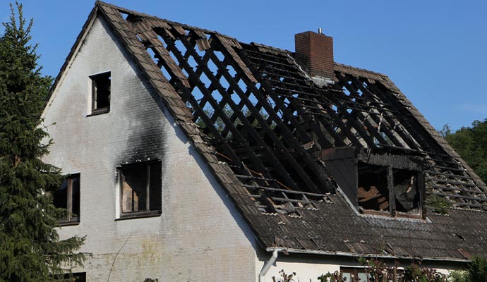 Fire damage restoration service in Edison & East Brunswick, NJ