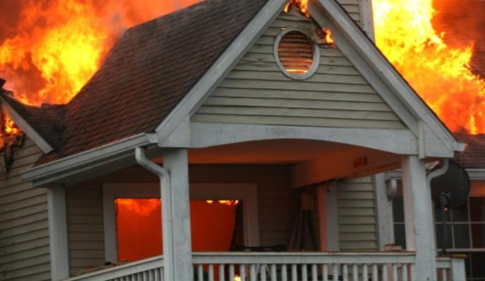 Residential fire damage restoration services in Edison & East Brunswick, NJ
