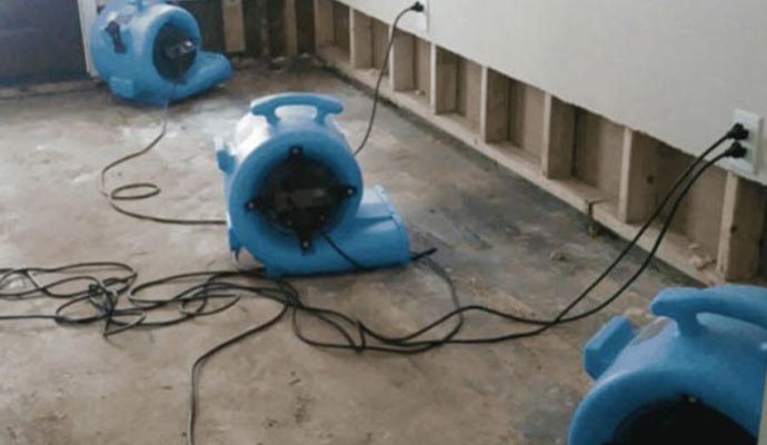 Water damage restoration equipment