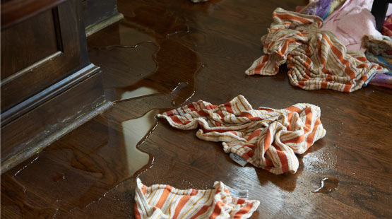 water leak restoration