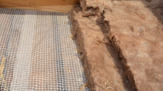 wet insulation for water damage